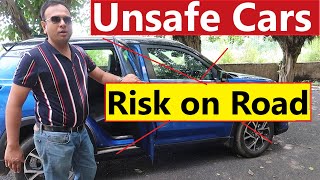 UNSAFE CARS OF INDIA Biggest Risk to Road Safety [upl. by Eeslek]