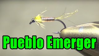 Pueblo Emerger  Great Blue Winged Olive Nymph Fly Tying Instruction  James Spicer Fly Pattern [upl. by Malita]