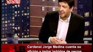 Cardenal Medina ladra en Vive Deportes Versión Extendida [upl. by Truc298]