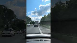 germany aachen lüttich brüssel a44 highway youtubeshorts youtubehighfive 24072024 [upl. by Elianore]