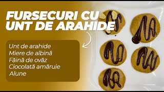 Fursecuri cu unt de arahide 🥜 » Pro Nutrition [upl. by Ellesig]