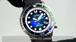 Citizen Promaster Dive BN016601L Limited Edition Preowned [upl. by Nosydam]