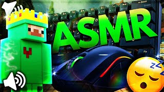 Almost 500 Star Bedwars Keyboard  Mouse Sounds ASMR [upl. by Simonette712]