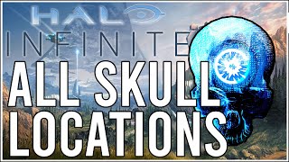 Halo Infinite  Catacomb Achievement Guide All 12 Skull Locations [upl. by Ninehc]