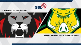 SB LEAGUE｜Day 3 GENEVE vs MONTHEY [upl. by Casimir]