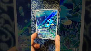 Horsea Pokemon japnese art rare card india pikachu [upl. by Rutan]