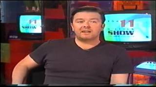 Ricky Gervais last appearance on the 11 O clock show  2000 [upl. by Helbon]