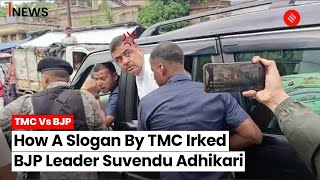 West Bengal Panchayat Election TMC’s ‘Thief Thief’ Sloganeering Irks BJP Leader Suvendu Adhikari [upl. by Arabelle510]