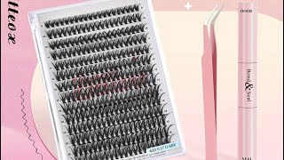 DIY Eyelash Cluster Extension Kit eyelashes eyelashcluster beauty makeup [upl. by Koffman]