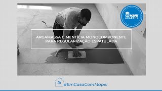 Argamassa Cimentícia Monocomponente para Regularização Espatulada  Planiprep Contract [upl. by Alper]