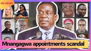 Mnangagwa appointments scandal [upl. by Hailee]