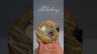 Baking Blueberry Cookies  cookies whitechocolate baking [upl. by Albert]