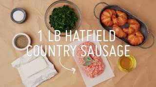 Simple Spinach and Sausage Casserole  Simply Hatfield [upl. by Howey]