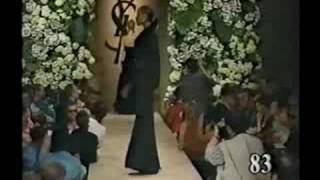 Yves Saint Laurent haute couture fall winter 1995  part 4 [upl. by Mclaurin]