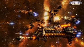 Battlefleet Gothic Armada Campaign Playthrough Hard difficulty Part7 [upl. by Haimirej]