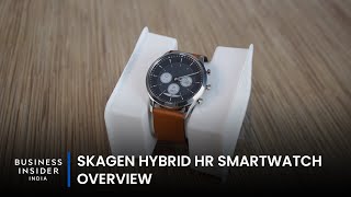 Skagen Hybrid HR Smartwatch Overview  Analogue Style Smartwatch [upl. by Aramal]