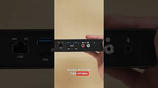 This Thunderbolt 4 Dock Has a Cool Trick Sonnet Echo 20 shorts [upl. by Akirej727]