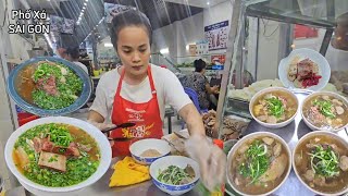 Phở đặc biệt HOÀNG GIA 135k PHỞ LỆ PHỞ HIỀN PHỞ PHÚ VƯƠNG ngót nghét nửa thế kỷ quá ngon [upl. by Ruggiero]