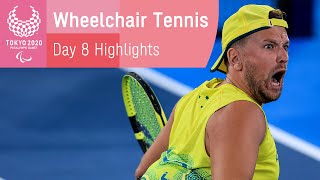 Wheelchair Tennis Highlights  Day 8  Tokyo 2020 Paralympic Games [upl. by Dray]