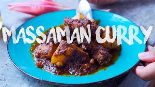 How To Cook Thai Massaman Curry  Massaman Moo  Authentic Family Recipe 34 [upl. by Ellenod422]