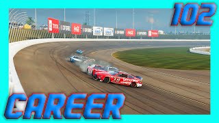 STRATEGY SHAKES UP THE FINISH IN KANSAS  NASCAR Heat 5 2023 Mod Career Season 3 Race 30 [upl. by Pomeroy]