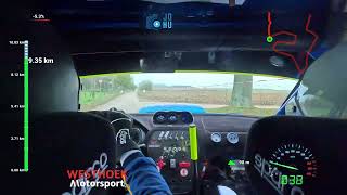 Onboard Westhoek Motorsport 24 Rally van ZuidLimburg 2024 [upl. by Leavelle]