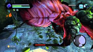 Darksiders 2  Karkinos Boss Fight Gameplay HD [upl. by Durkee]