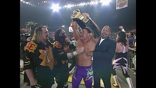 Prince Iaukea wins WCW TV Title after upset Victory over Lord Steven Regal 1997 [upl. by Nob]