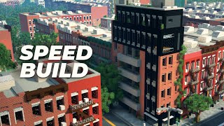 Can I finish a Minecraft NYC Condo Building before my break is over [upl. by Barabbas]