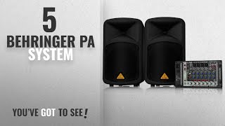 Top10 Behringer Pa System 2018 BEHRINGER EUROPORT EPS500MP3 [upl. by Aubin726]