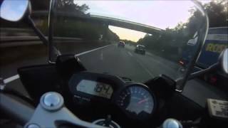 Yamaha FZ1 Fazer TOP Speed 270 [upl. by Odnomor478]