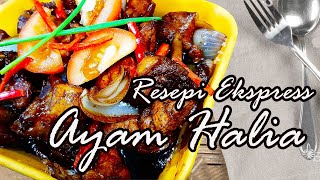 Tak ada idea nak masak apa Jom masak Ayam Halia cepat dan sedap short [upl. by Angelia]