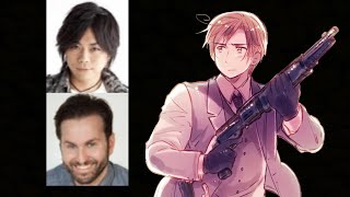 Anime Voice Comparison Romano Hetalia [upl. by Yancey665]