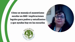 Cómo se maneja el ausentismo escolar en BSD implicaciones legales para padres y estudiantes [upl. by Bazil]