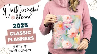 2025 Soft Cover Planner 85quot x 11quot  bloom Daily Planners ® [upl. by Polad481]