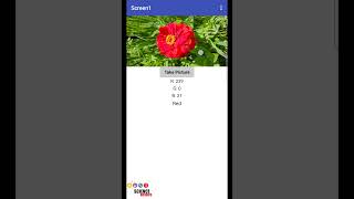 Color detector app for redgreen color blindness  MITAppInventor  Science Project [upl. by Krause]