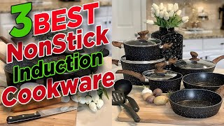 ✌️ Best Non Stick Induction Cookware 🏆 Top 3 NonStick Induction Cookware Set [upl. by Cigam]