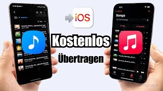 2 KOSTENLOSE Methoden Musik von Android auf iPhone übertragen 2024 [upl. by Eisdnil]