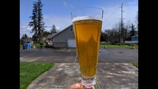 Brew Day  Pilsner fermented at ale temperatures with Saflager 3470 yeast [upl. by Suiremed904]