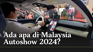 200 jenama kereta di Malaysia Autoshow 2024 pengunjung banjiri pameran [upl. by Nmutua]