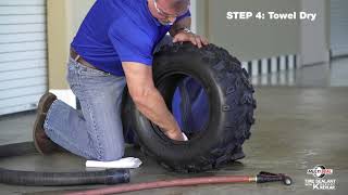 How to Clean  MULTI SEAL Tire Sealant with DuPont KEVLAR [upl. by Ettegdirb]