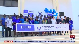 Future Star initiative TECNO awards Ghc100000 scholarship to 20 UG students [upl. by Ahcirt]