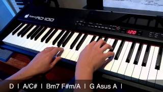 Live Piano Lesson  Hillsong With All I Am [upl. by Ticknor624]