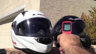 LS2 Helmets  How to  Does helmet color affect rider comfort [upl. by Hotchkiss]