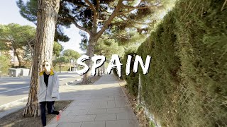 Pedralbes Walking Tour  Barcelona Spain 🇪🇸  4K HDR [upl. by Thain]