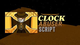 OP CLOCK ABUSER SCRIPT  ROBLOX SLAP BATTELS [upl. by Stanfield]