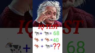 IQ test iqtrick mathmatics mathstricks math iqtestonline iq iqteacher [upl. by Razaile]