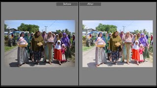 Cara cepat Menghilangkan vignette pada hasil gambar menggunakan lightroom [upl. by Hctim301]