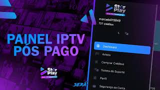 MELHOR PAINEL IPTV POS PAGO DO MOMENTO [upl. by Zacharia]