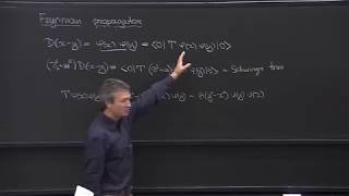 Lecture 10 Part 1 Feynman Propagator Feynman Diagrams [upl. by Eikcuhc]